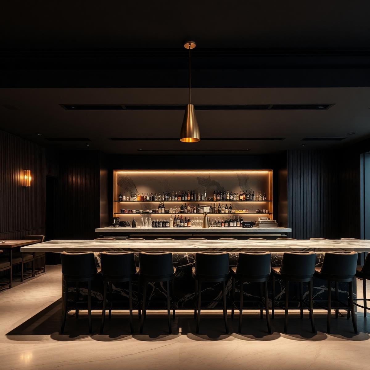 The sushi counter
